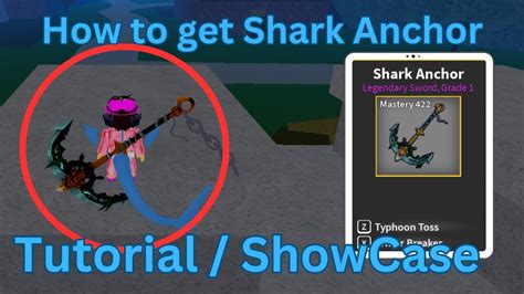 How To Get Shark Anchor Showcase Roblox Blox Fruits Youtube