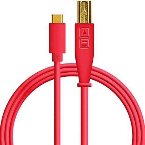 Dj Techtools Chroma Cable Usb C Red C Ble Usb De Haute Qualit