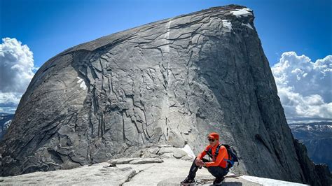 Half Dome Cables Down At Yosemite National Park Youtube