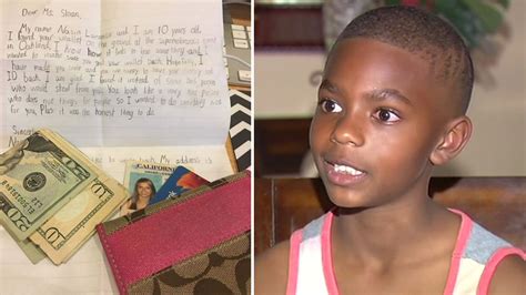 Year Old Boy Returns Lost Wallet Becoming Viral Sensation Abc