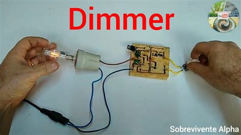 Como Fazer Um Dimmer Caseiro E Controlar Velocidade De Motores E