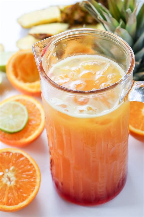 The Best Tequila Sunrise Mocktail - Easy! - Delectable Food Life