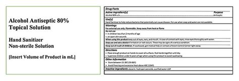 Hand Sanitizer Labels For Distilleries | COVID-19