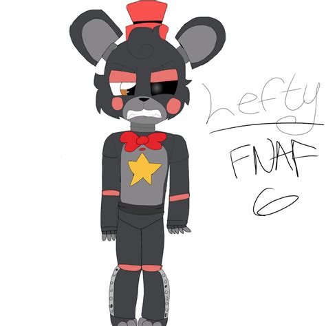 Lefty Fnaf 6 By Wolfgirl Draws On Deviantart