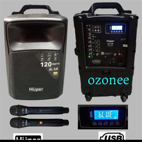 Jual Speaker Portable Wireless Huper Jl10 Jl 10 Original 10 Inch