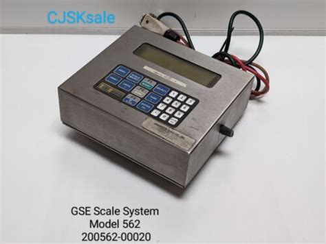 GSE Model 562 Scale System 200562 00020 USED EBay