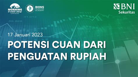 Morning Investview Potensi Cuan Dari Penguatan Rupiah Youtube