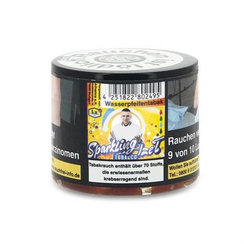 Kaufen Sie Shisha Tabak Tobacco Sparkling Ize T G Shisharia De