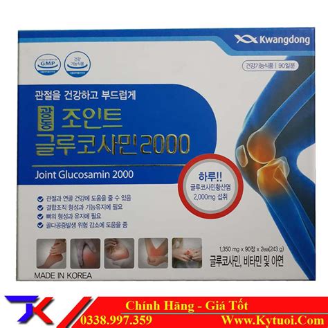 Viên Uống Xương Khớp JOINT GLUCOSAMIN 2000 - KWANGDONG - Tạp Hóa Kỷ ...