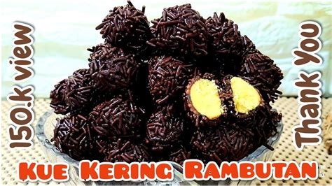 Kue Kering Rambutan Cara Membuat Kue Kering Rambutan Rambutan