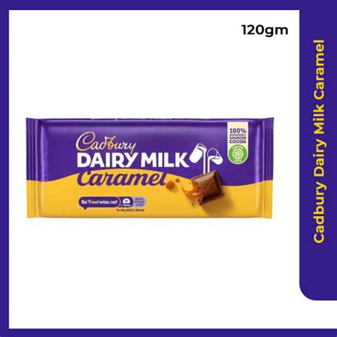 Cadbury Dairy Milk Caramel, 120gm | prathamtradeline.com