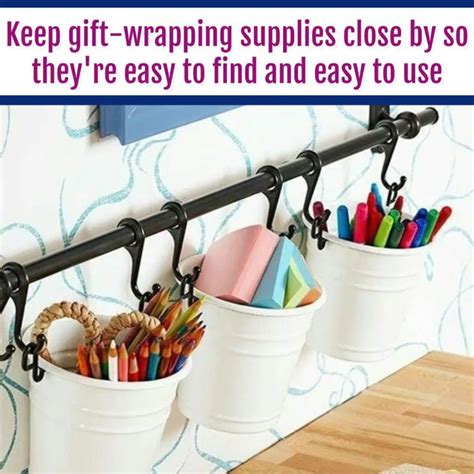 Wrapping Paper Organization Ideas Clever Storage Solutions Diy