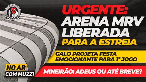 MUZZI NO AR ARENA MRV LIBERADA EXCLUSIVO CAPACIDADE DE PÚBLICO