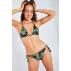 Bas De Bikini Banana Moon Dimka Palmhills Noir Bas Maillot De Bain