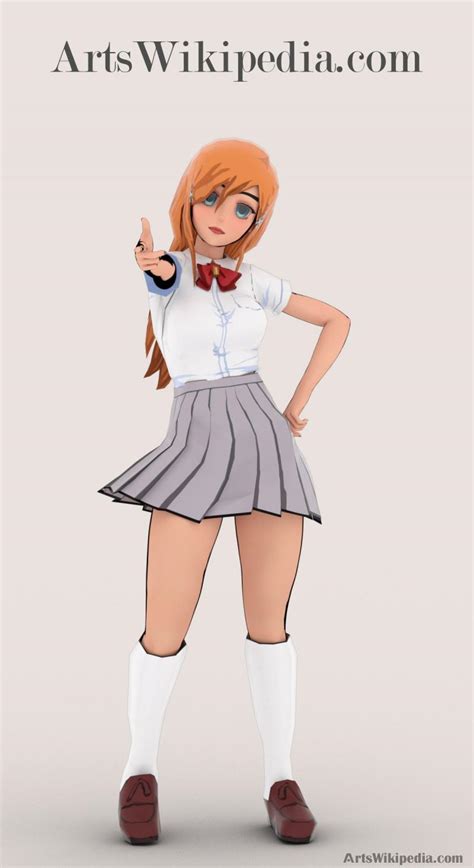 Bleach Orihime Inoue outfit Daz3D