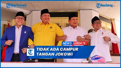 Prabowo Tegaskan Tak Ada Campur Tangan Jokowi Soal Bergabungnya Pan Dan