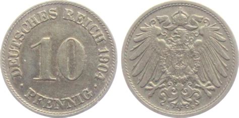 Kaiserreich D Pfennig Gro Er Adler Vz Ma Shops