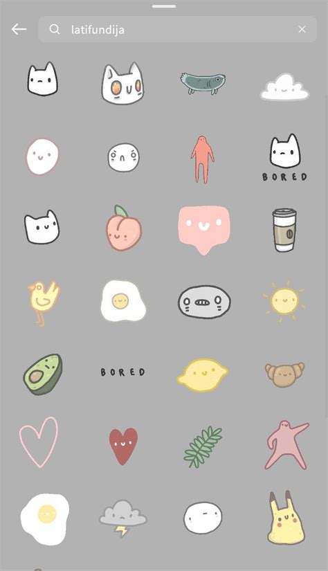 Stickers Para Decorar Tus Instastories T Ng Nh T K Bi U