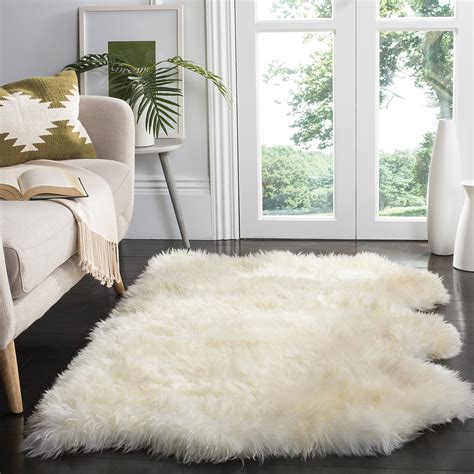 Amazon Safavieh Sheep Skin Collection Accent Rug X