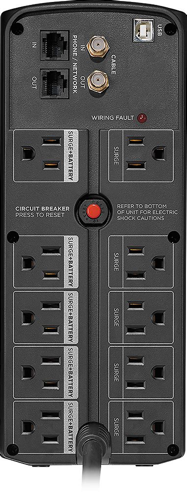 Customer Reviews Cyberpower 1500va Battery Back Up System Black Lx1500gu Best Buy