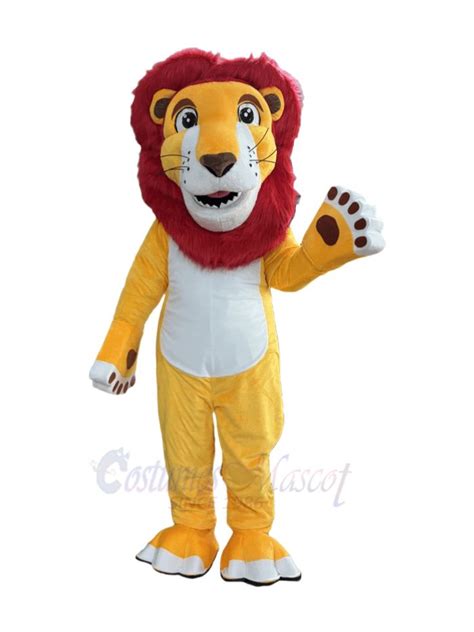 Custom Made Mascot School Mascot Costume Lion Mascot Costume Adult