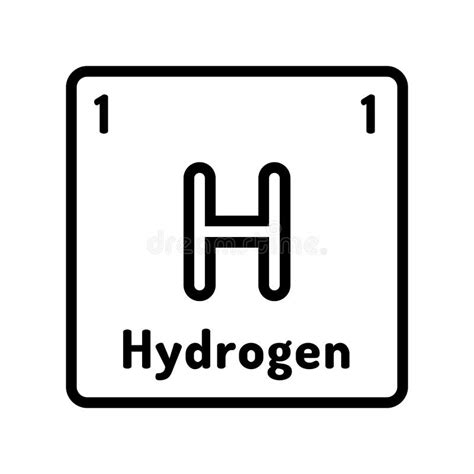 Hydrogen Chemical Element Sign Stock Illustrations 1275 Hydrogen Chemical Element Sign Stock