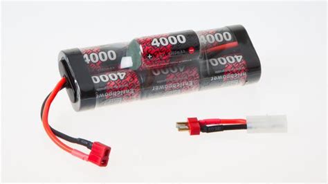 Robitronic NiMH Akku 4000mAh 8 4V Hump Pack T Stecker Tamiya R05151