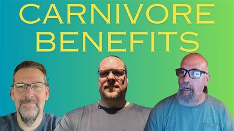 Carnivore Scott Benefits Of A Carnivore Diet Youtube