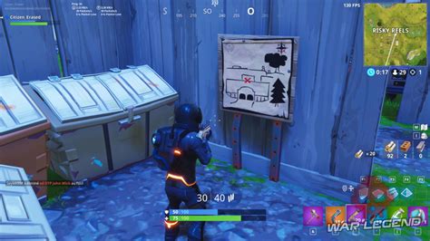 Guide Fortnite Battle Royale Saison 5 Semaine 1 La Carte Au