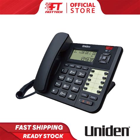 Uniden Corded Phone CE8402 with Large Alphanumeric Display ...