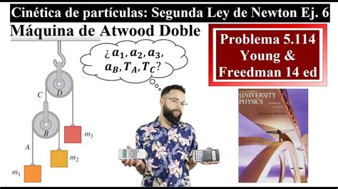 Segunda Ley De Newton Ej M Quina De Atwood Doble Problema