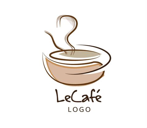 Coffee Logo Coffee Shop Logo Cafe Logo Coffee House Logo Brown Logo