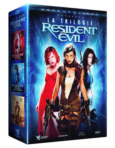 Amazon Coffret Resident Evil Trilogie Movies Tv