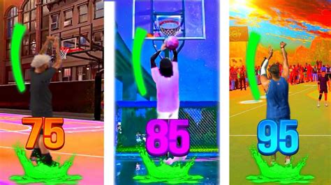 Best Jumpshots For All Builds Pt Rating In Nba K Biggest Green