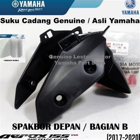 Jual PROMO Cover Spakbor Depan Bagian Belakang Aerox 155 Cc Asli Ygp