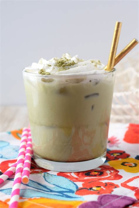 Iced Green Tea Latte Recipe