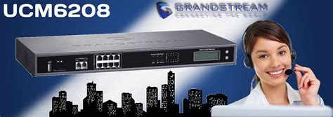 Grandstream UCM6208 IP Phone System With 8 FXO 800 Concurrent