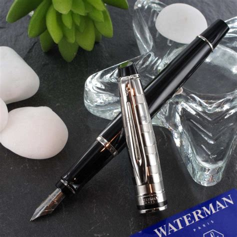 Stylo Plume Waterman Expert Deluxe Noir Ct Sur Stylos En Ligne