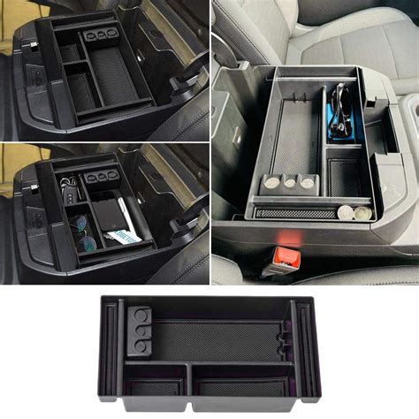 EDBETOS Center Console Organizer Tray Compatible With 2019 2021 Chevy