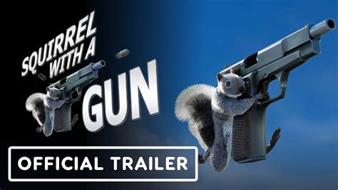 Squirrel With A Gun Official Launch Trailer Gamescom Youtube