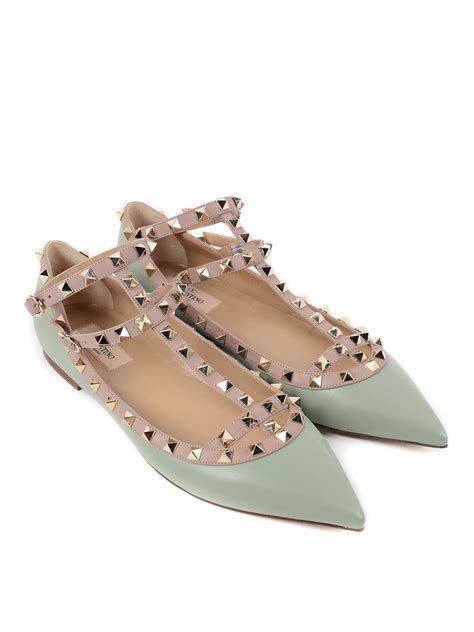 Flat shoes Valentino Garavani - Rockstud flats - KW2S0376VODT25