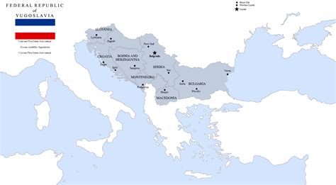 Federal Republic of Yugoslavia : r/imaginarymaps