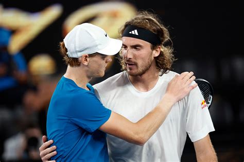 Stefanos Tsitsipas Wins Five Set Thriller With Jannik Sinner To Keep