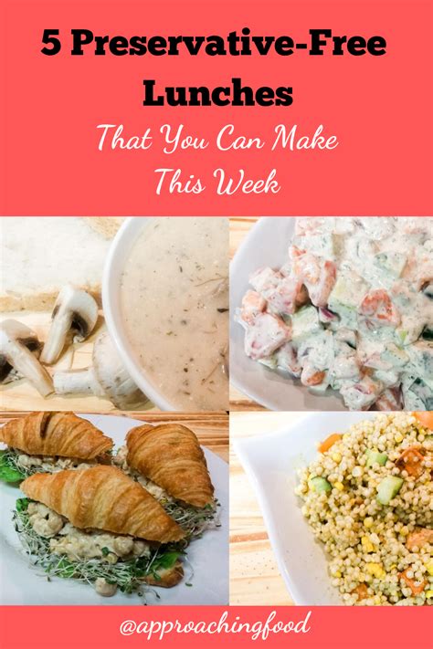 Preservative Free Delish Lunches You Can Make This Week