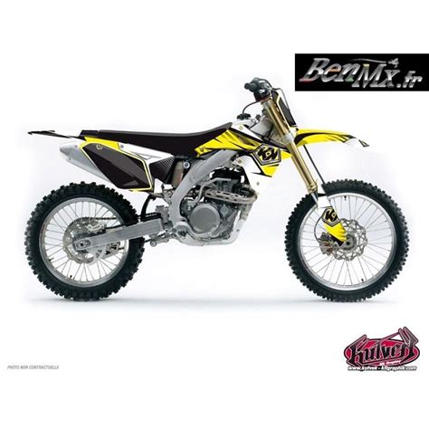 Kit déco complet Kutvek FACTORY SUZUKI 250 RMZ 2010 2018