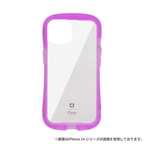 【iphone15 ケース】iface Reflection Neo 強化ガラスクリアケース クリアパープル Iface Iphone