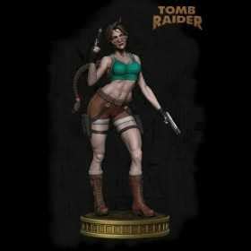 Lara Croft Tomb Raider Stl D Print Files