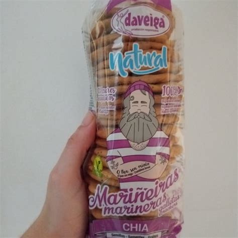 Daveiga Galletas Marineras Galletas Marineras Natural Con Semillas De