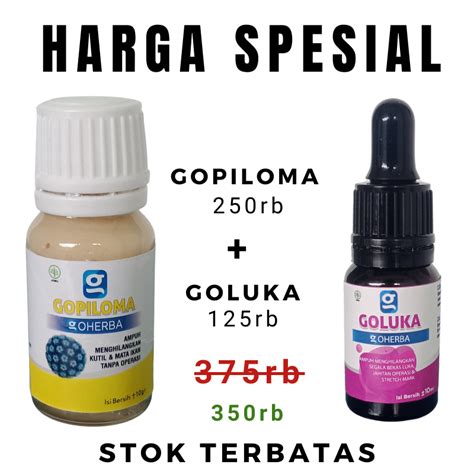 Jual Paket Obat Kutil Kelamin Paling Ampuh Gopiloma Goluka Herbal