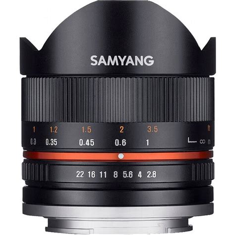 Samyang Mm F Fisheye Ii Datenblatt